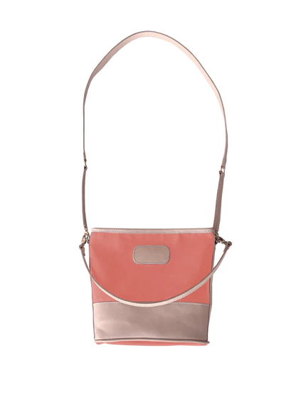 Letita (Order in any color!) Crossbodies Jon Hart Coral Coated Canvas  
