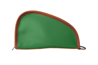 Small Revolver Case (Order in any color!) Gun Cases Jon Hart Kelly Green Coated Canvas  