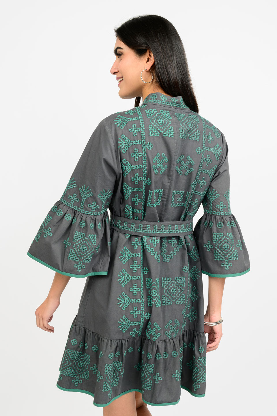 Cross Stitched Dress Mini Dresses Uncle Frank