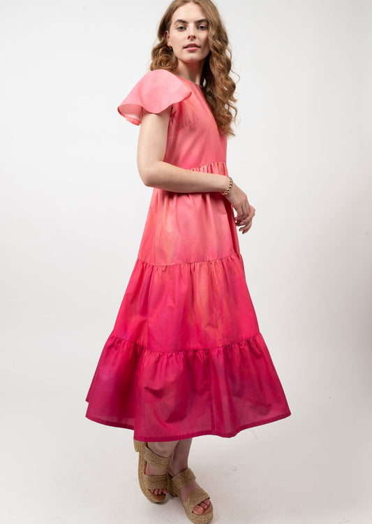 Ombre Midi Dress Maxi Dresses Ivy Jane   