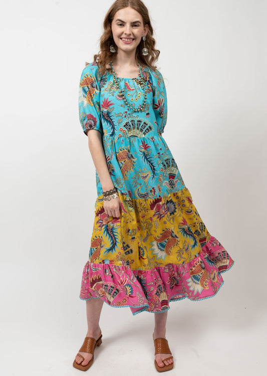 Hot Tropics Midi Dress Dresses Ivy Jane   