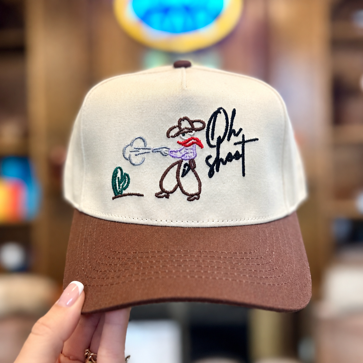 "Oh Shoot" Canvas Hat