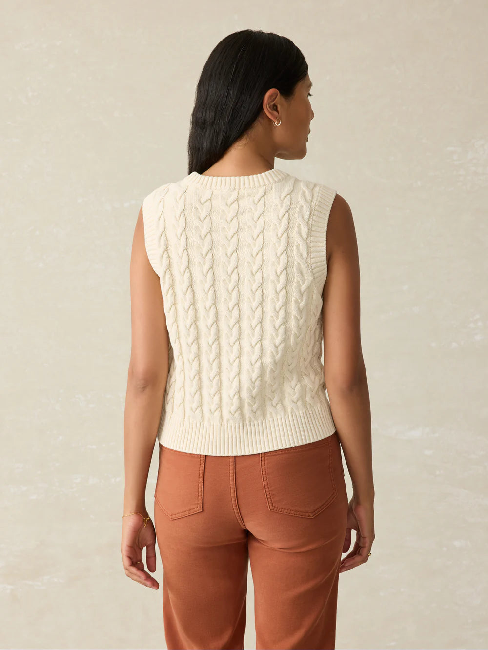 Sunwashed Sweater Vest - Turtle Dove Vests Faherty Brand