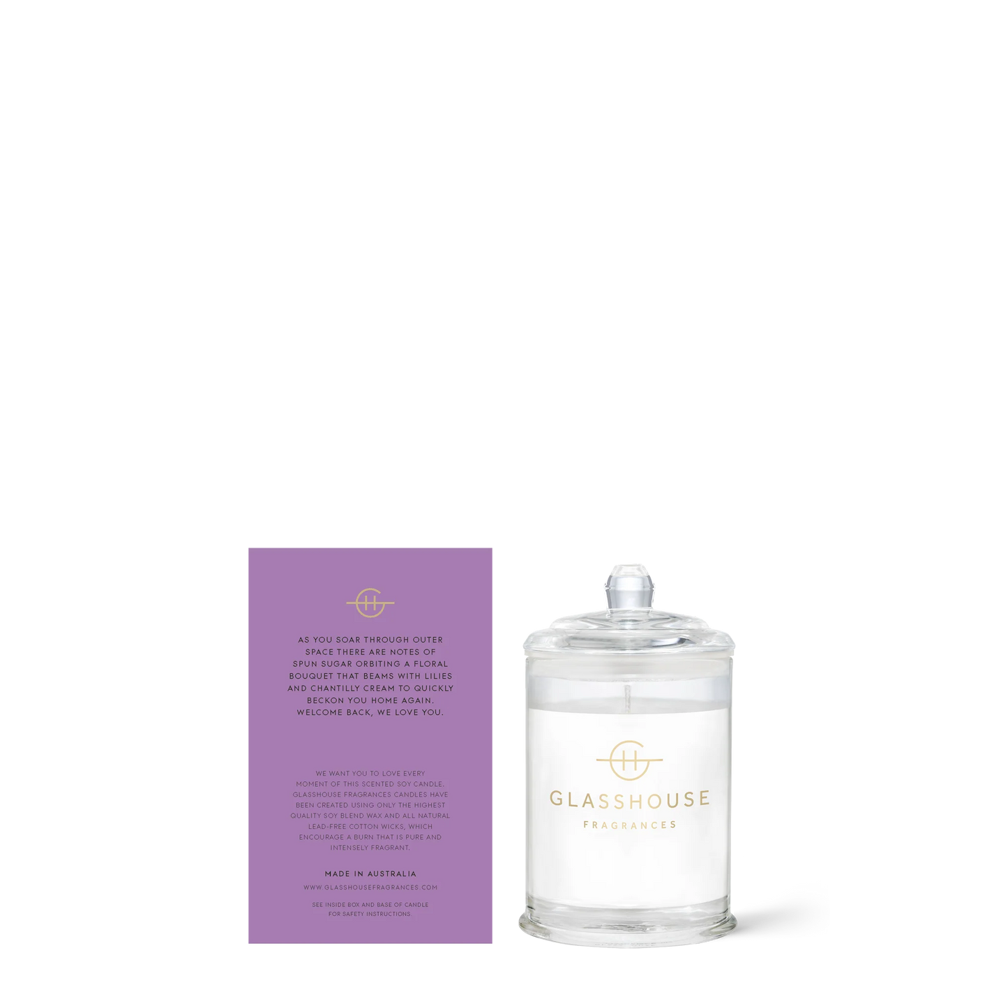 Moon and Back - 2oz Mini Candle Candles Glasshouse Fragrances