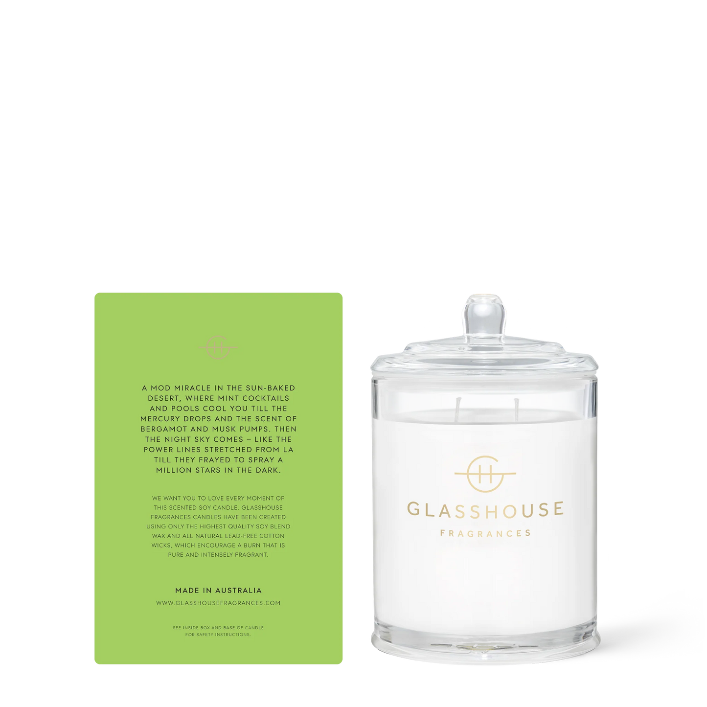 Perfect Palm Springs - 13oz Candle Candles Glasshouse Fragrances