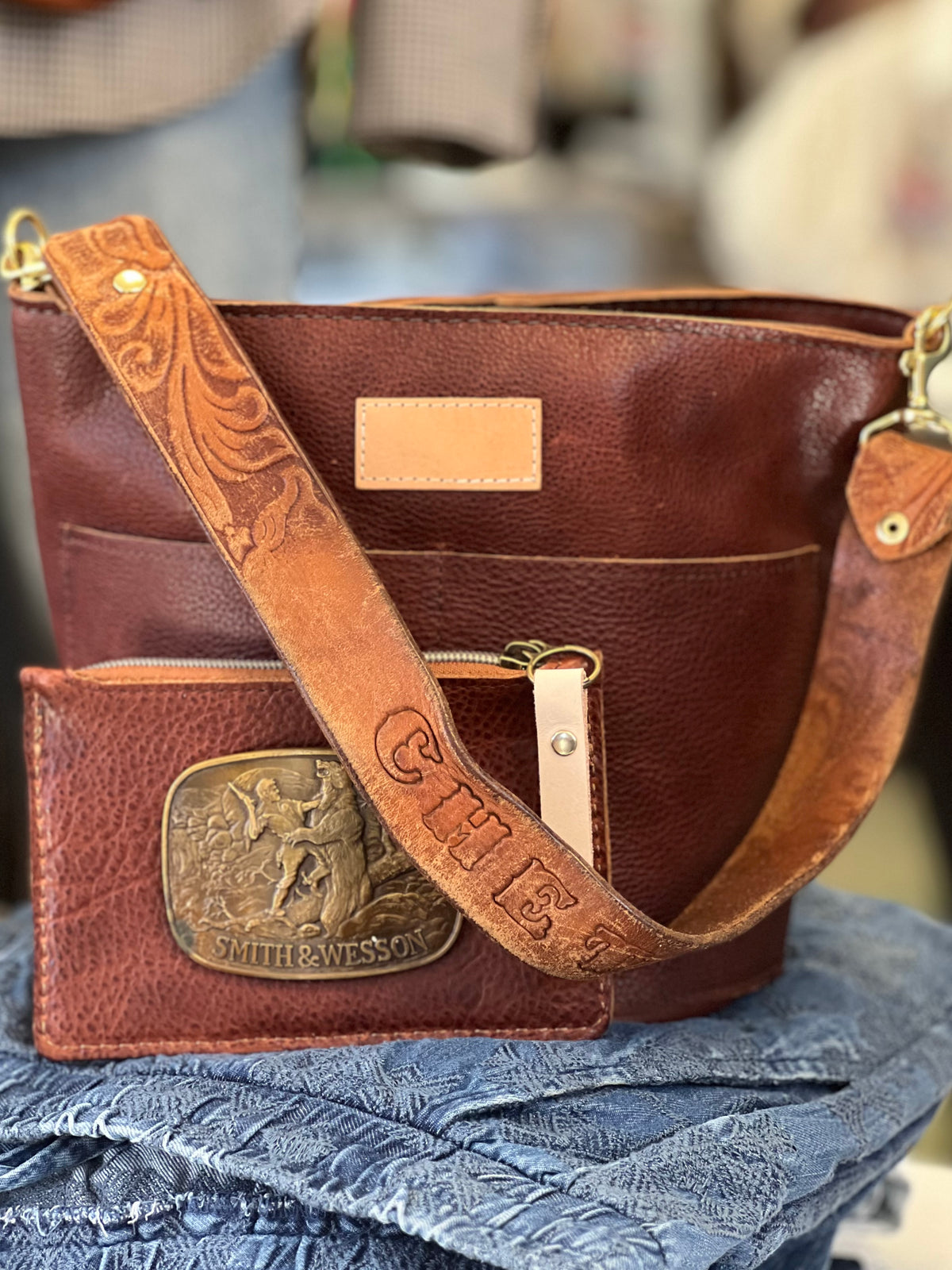 Belt and Buckle - Price Quote HANDBAGS Indigo Laine
