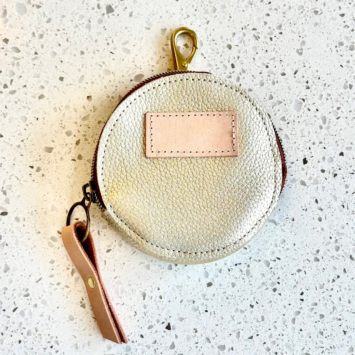 Dottie Charm Wallet - Metallic HANDBAGS Indigo Laine