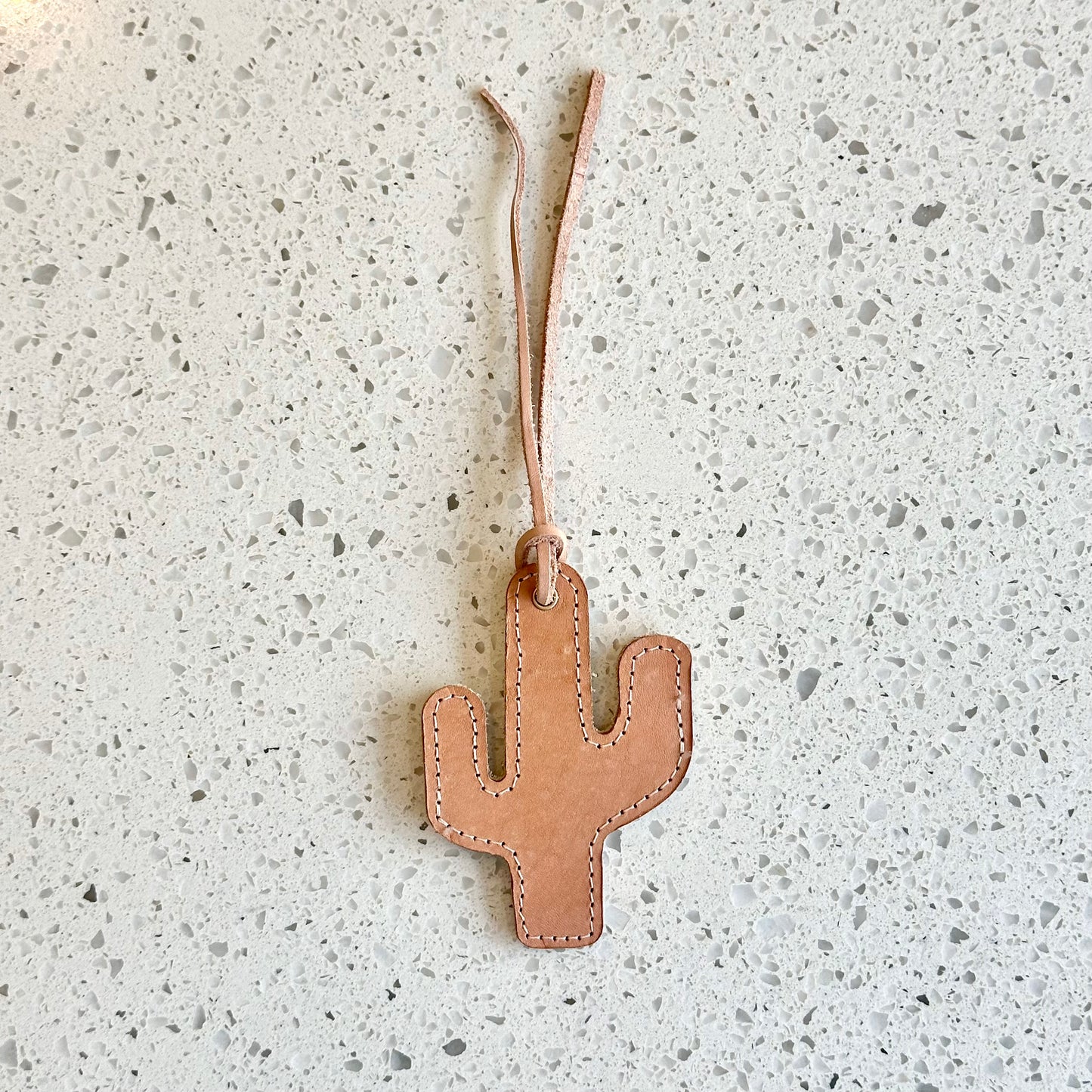 Cactus Purse Charm - Metallic & Natural HANDBAGS Indigo Laine