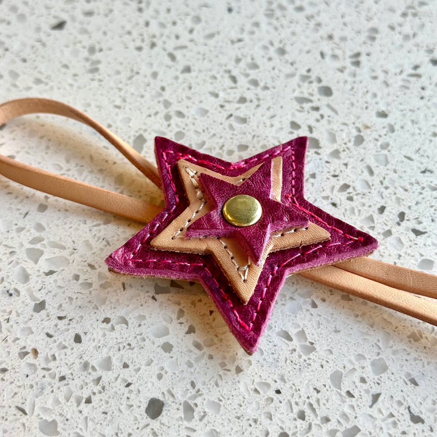 Multi Starburst Purse Charm - Berry HANDBAGS Indigo Laine