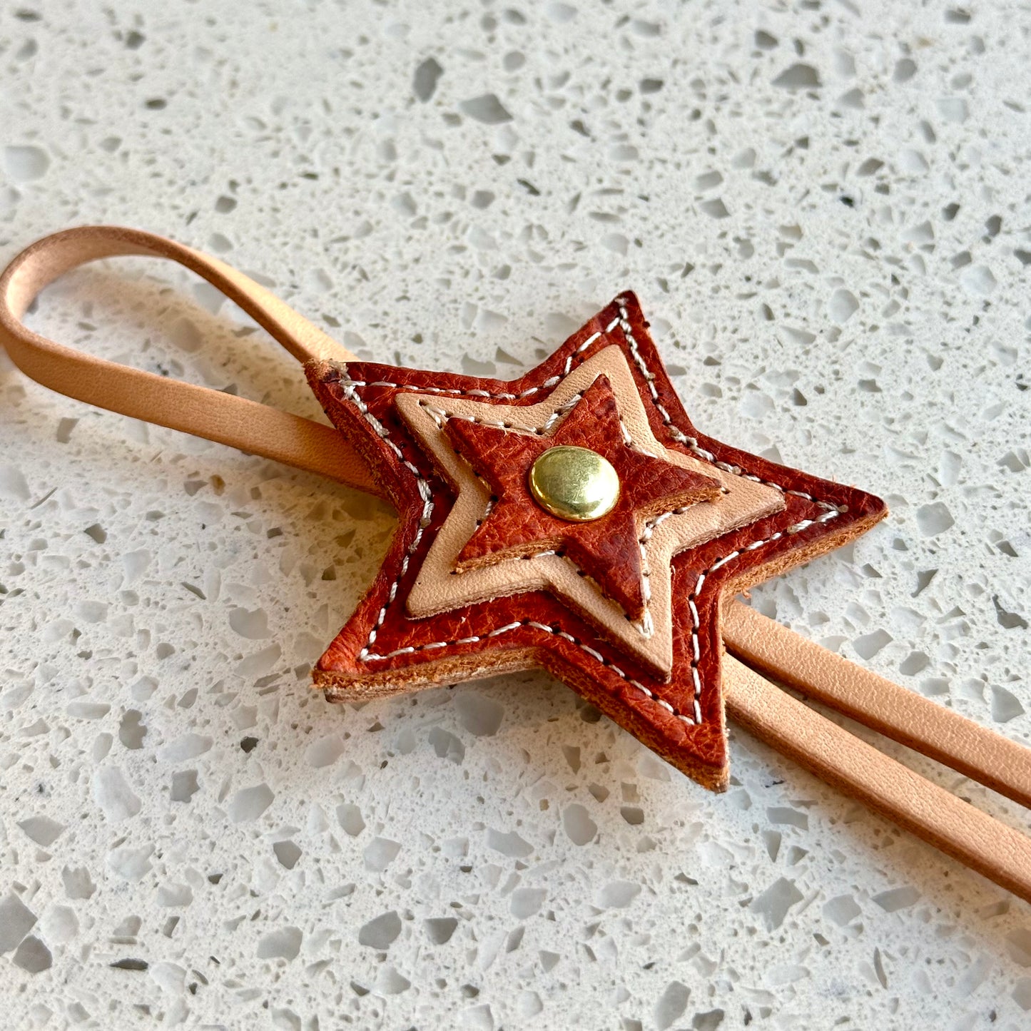 Multi Starburst Purse Charm - Orange HANDBAGS Indigo Laine