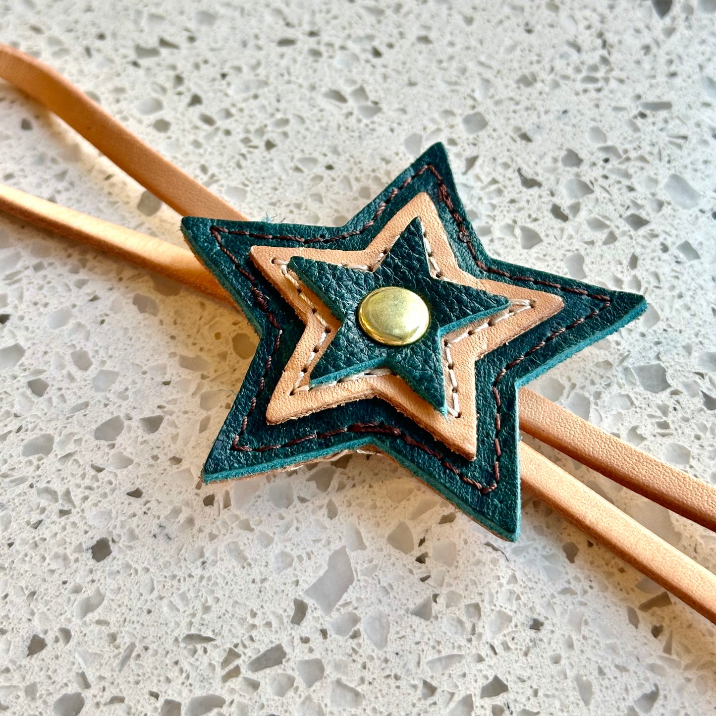 Multi Starburst Purse Charm - Teal HANDBAGS Indigo Laine