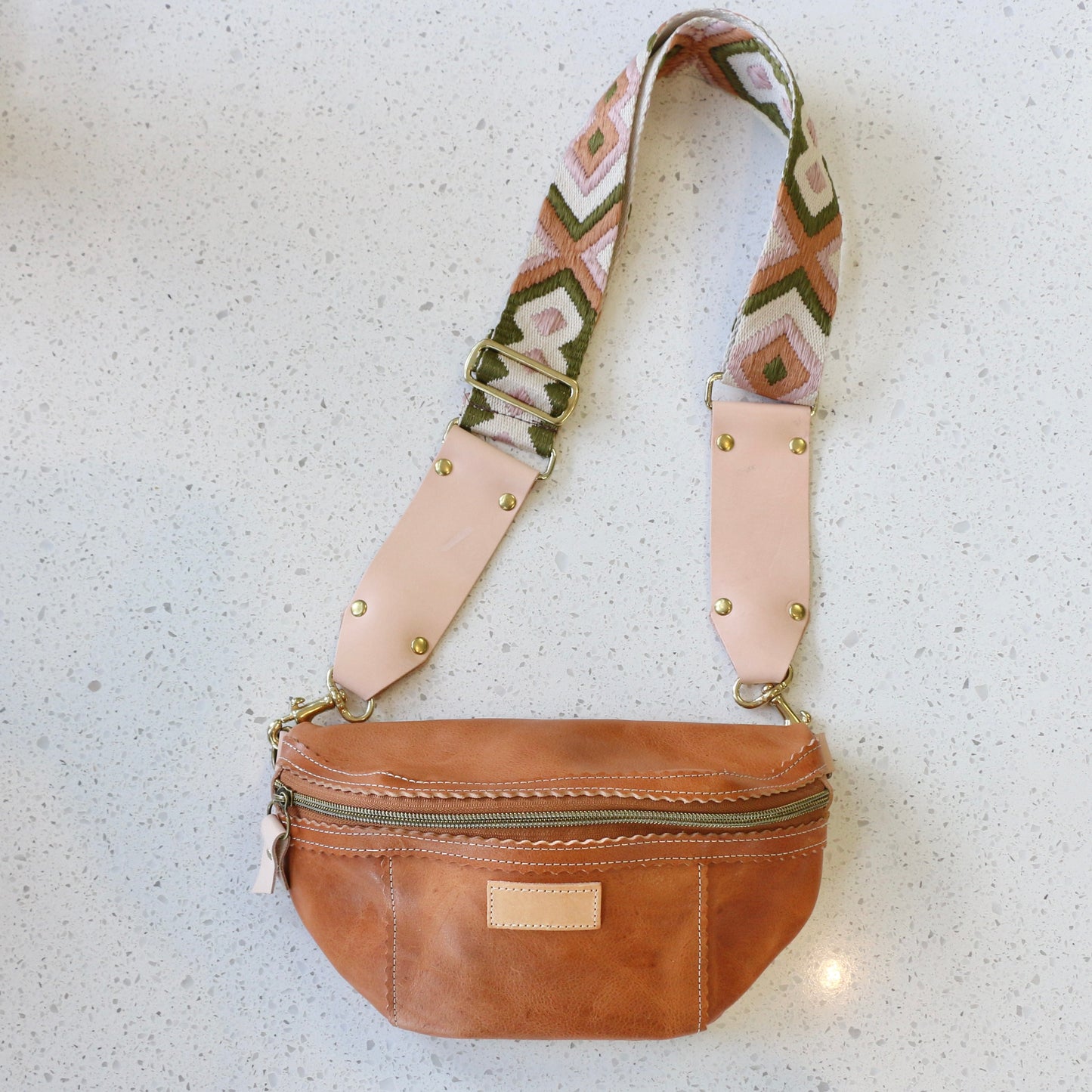 Better Than A Fanny Pack - Camel (Pouch Only) Fanny Packs Indigo Laine