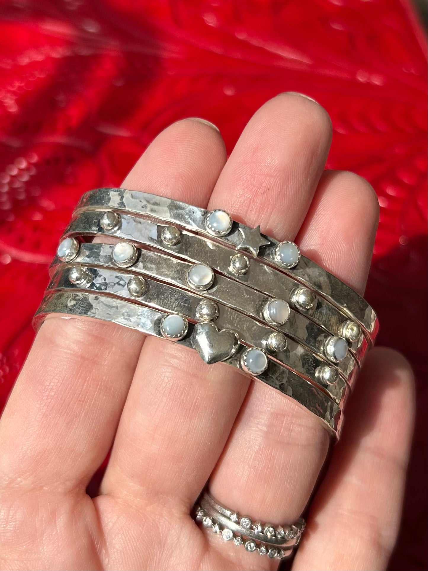 4mm Star with Mother of Pearl Cuff Cuffs Richard Schmidt