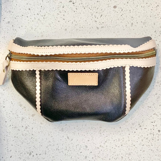 Better Than A Fanny Pack - Pewter & Natural (Pouch Only) Fanny Packs Indigo Laine and Company   