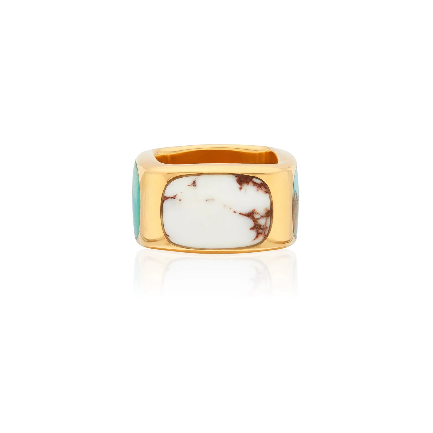 Cushion Multi-Stone Ring - Gold Ring Anna Beck