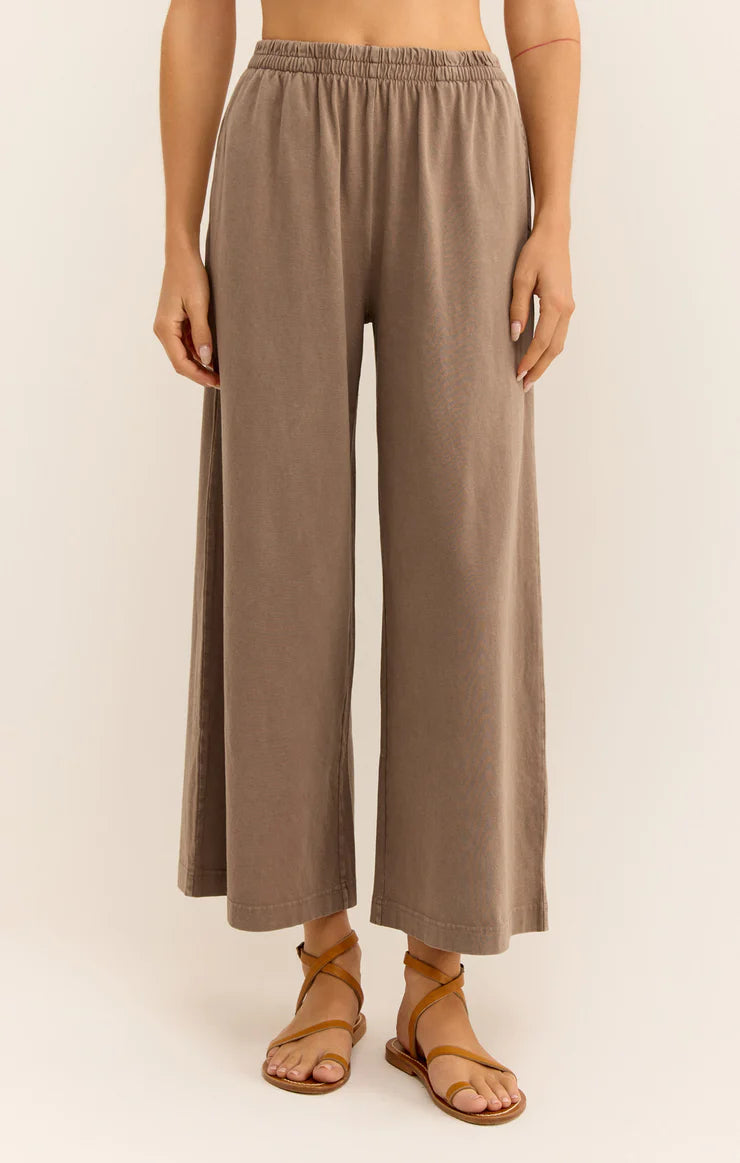 Scout Jersey Flare Pocket Pant - Iced Coffee PANTS Z Supply   