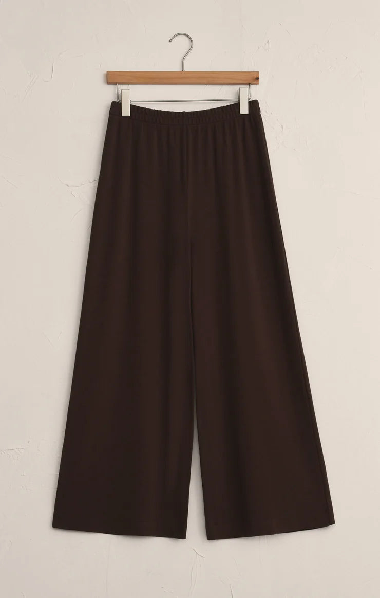 Scout Luxe Rib Pant - Chocolate Cherry PANTS Z Supply