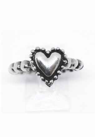 Heart Charm Ring RINGS Dian Malouf