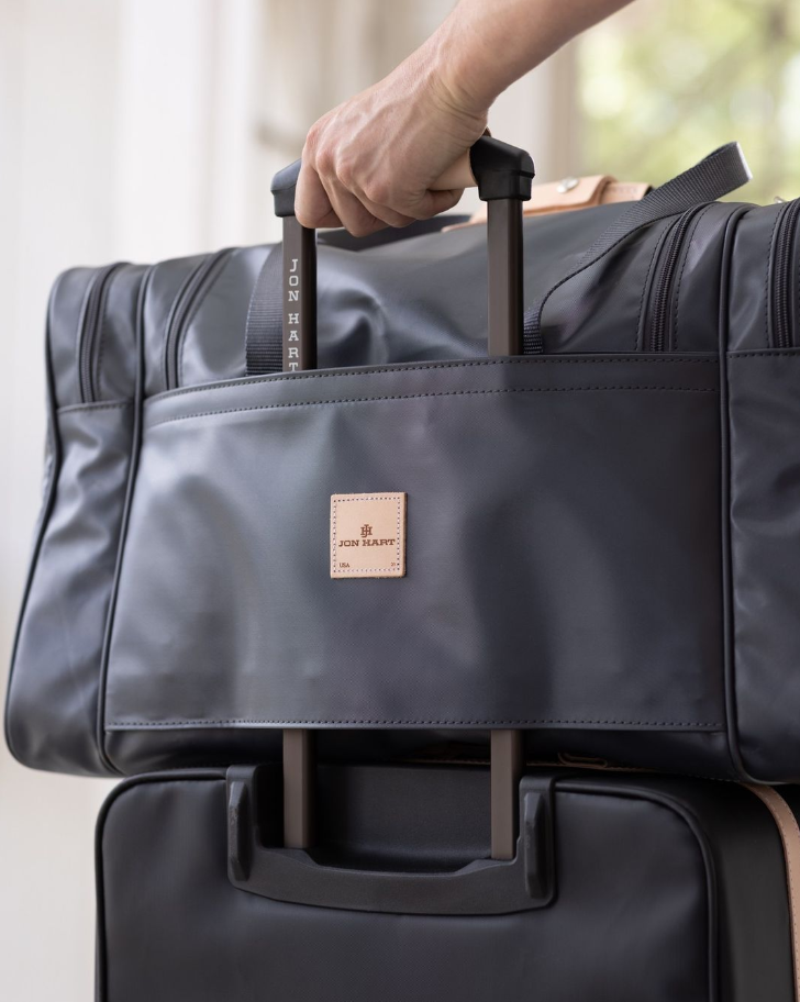 Medium Square Duffel + Fancy Strap Combo #1 Duffel Bags Jon Hart