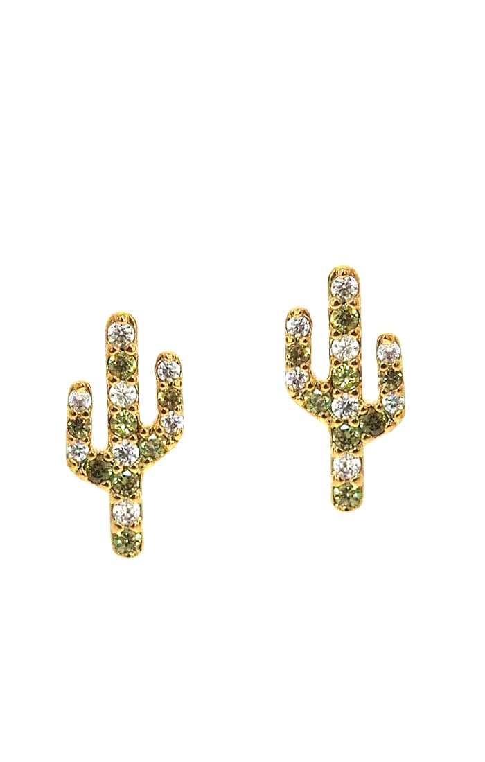 Cactus Studs Earrings Tai Jewelry
