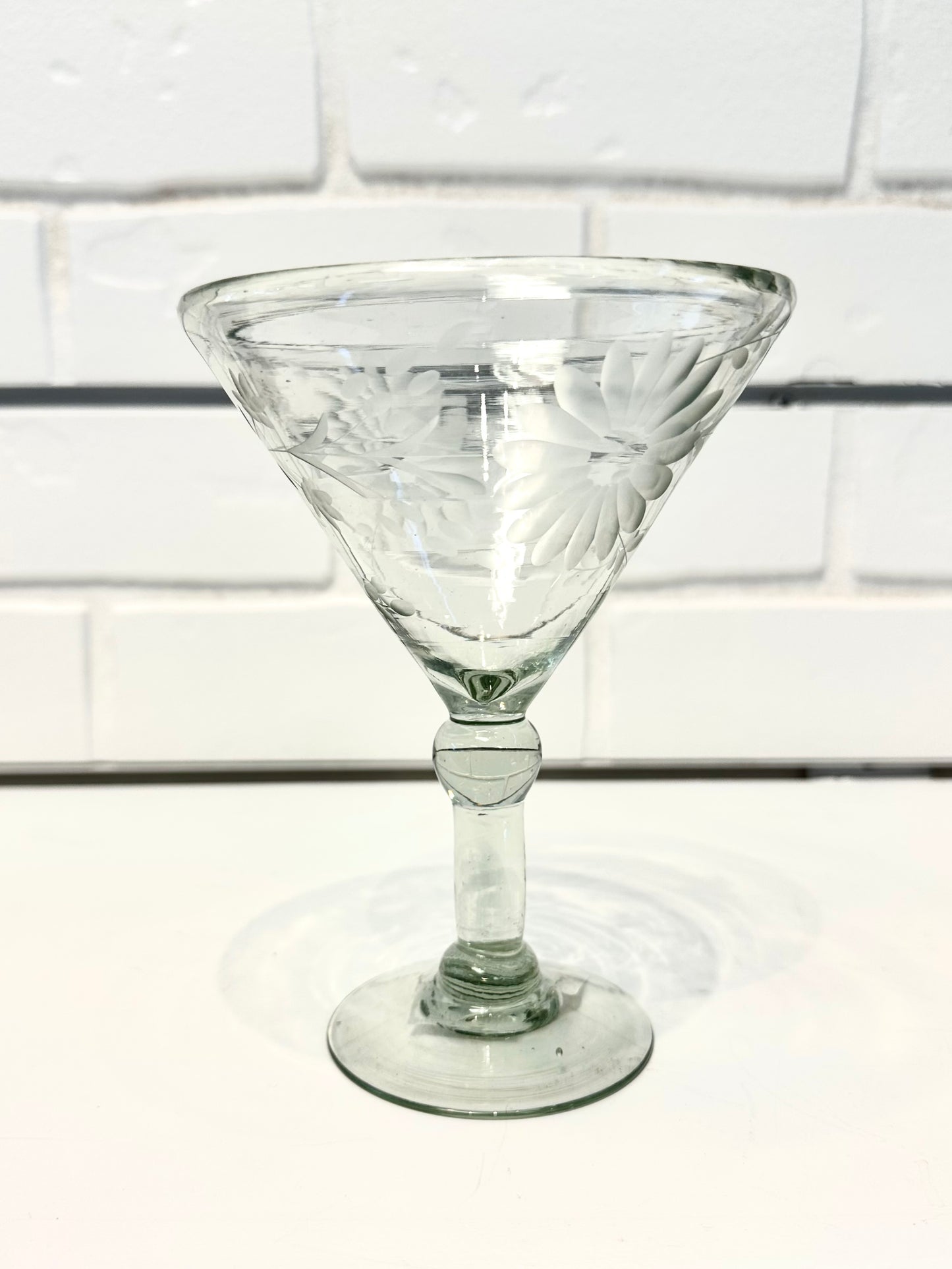 Mexico Condessa Martini Glass - Clear Martini Glass Rose Ann Hall Designs   
