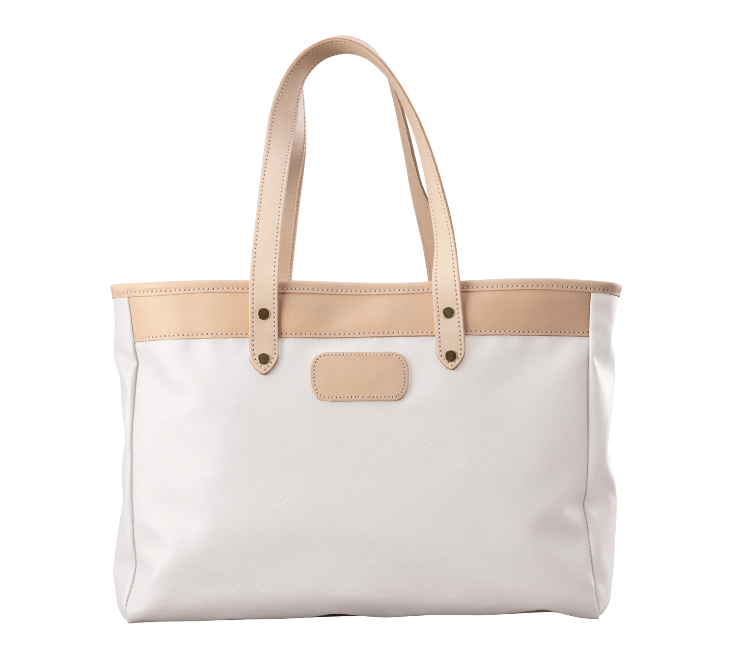 Bebita (Order in any color!) Totes Jon Hart White Coated Canvas  