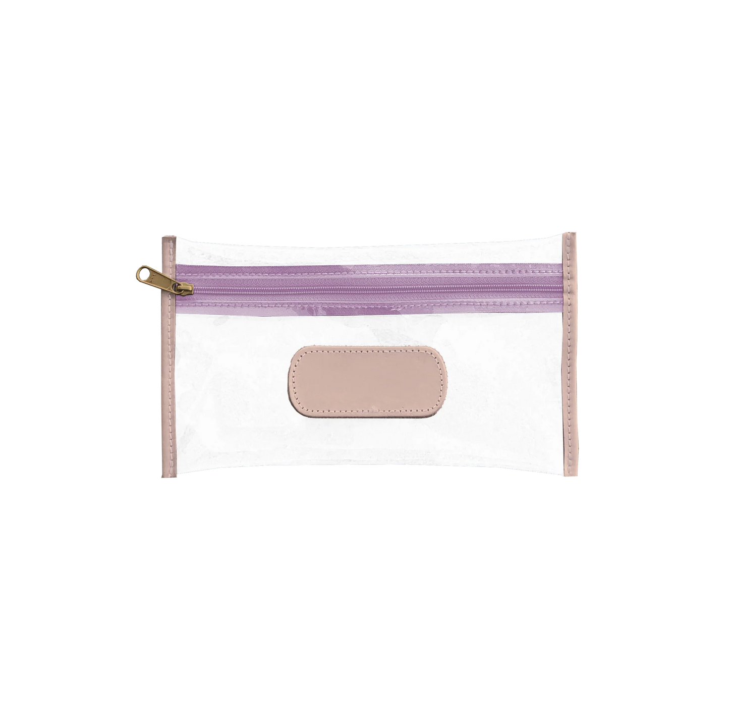 Clear Pouch (Order in any color!) Pouches/Small Bags Jon Hart Lilac Webbing  