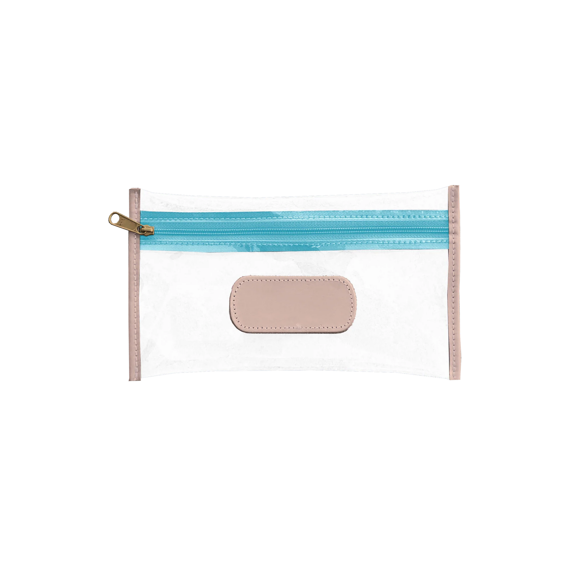 Clear Pouch (Order in any color!) Pouches/Small Bags Jon Hart Ocean Blue Webbing  