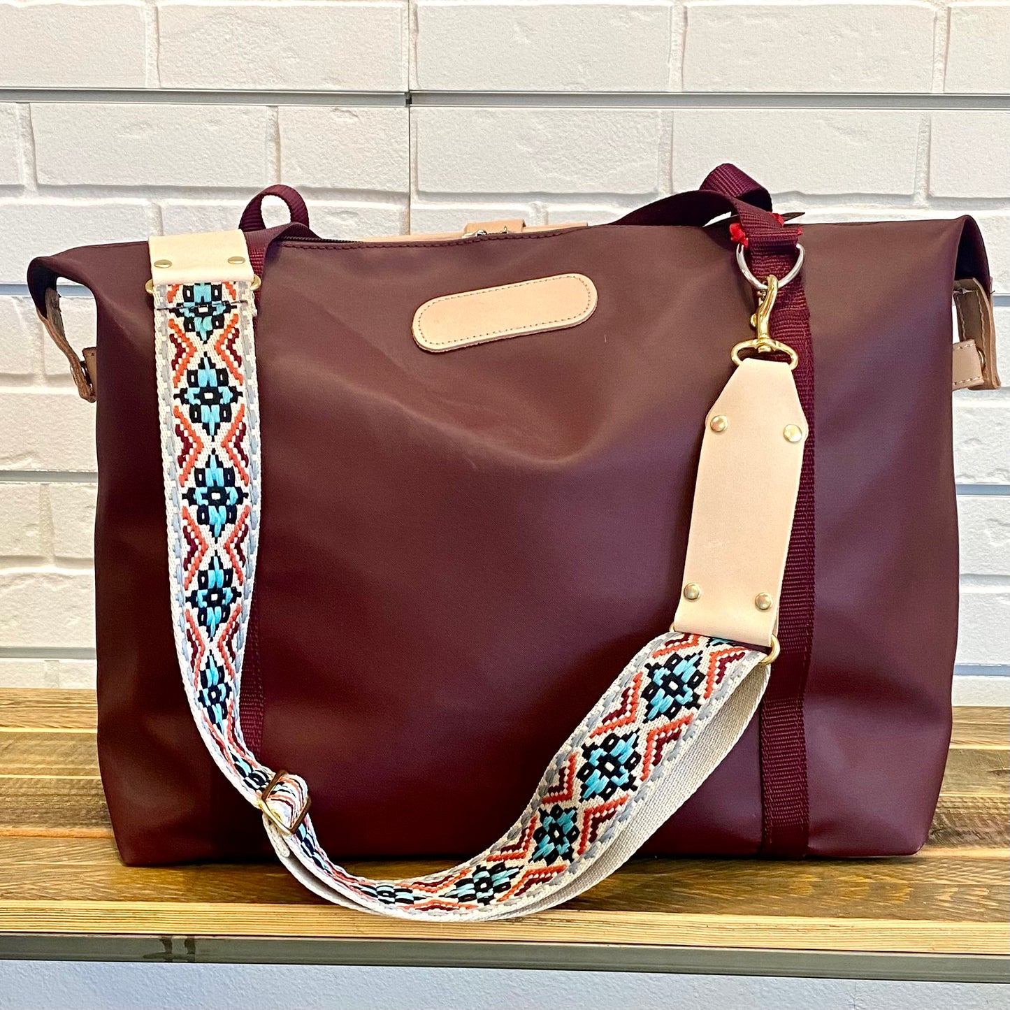 Fancy Strap - Boho Multi Turq/Burg/Coral Fancy Straps Indigo Laine