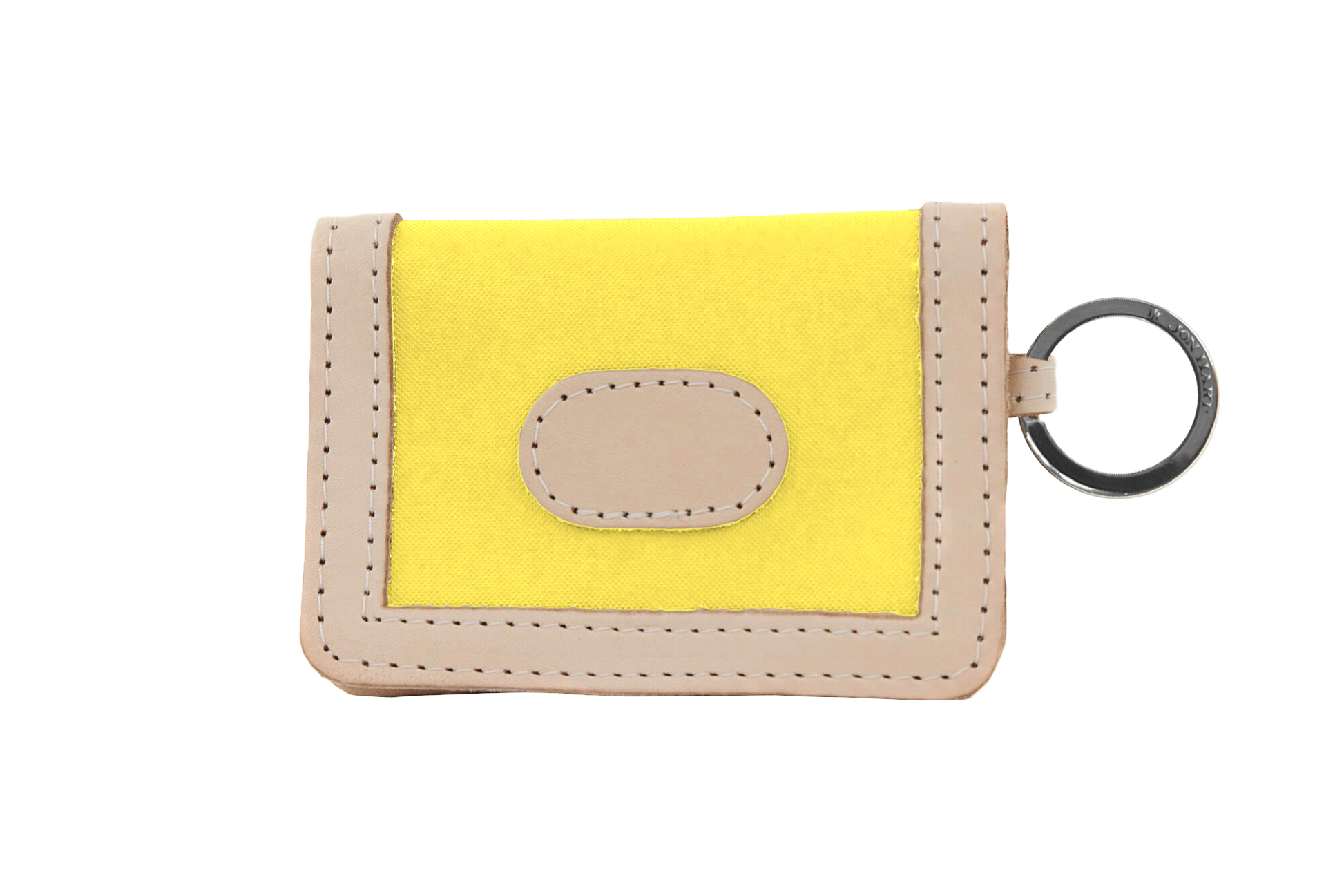 ID Wallet (Order in any color!) Wallets Jon Hart Lemon Coated Canvas  