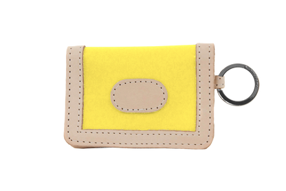 ID Wallet (Order in any color!) Wallets Jon Hart Lemon Coated Canvas  