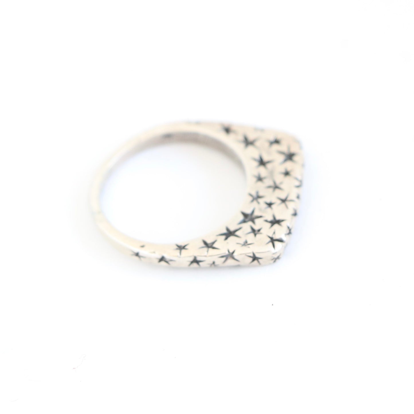 Silver Stars Stacker Ring Rings Dian Malouf