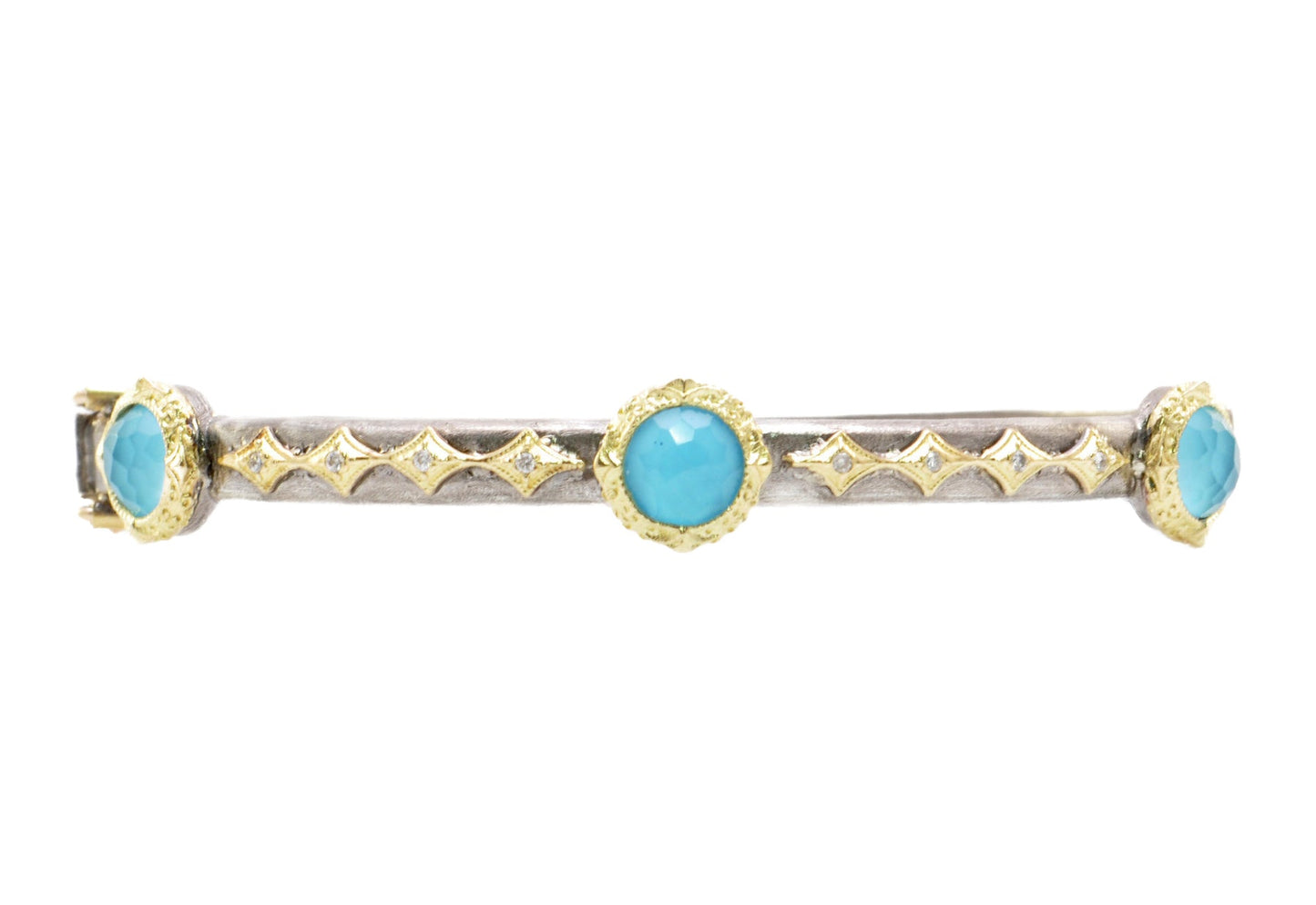 Turquoise Crivelli Bangle Bracelet Bracelets Armenta