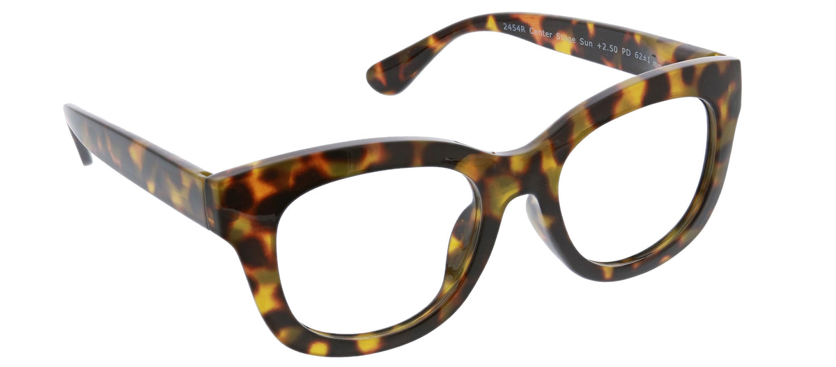 Peepers Reading Glasses Center Stage Tortoise Trends & Traditions