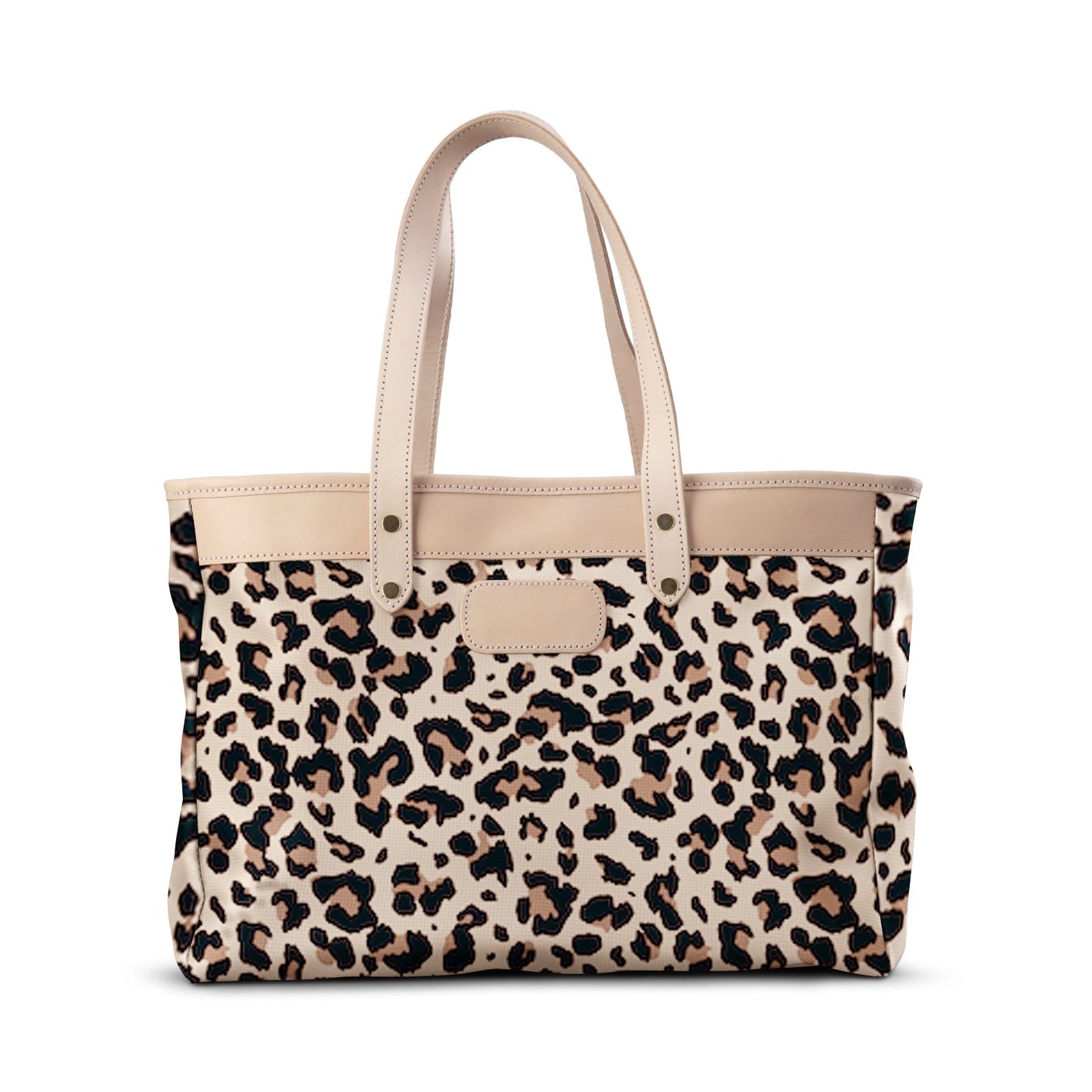Bebita (Order in any color!) Totes Jon Hart Leopard Coated Canvas  