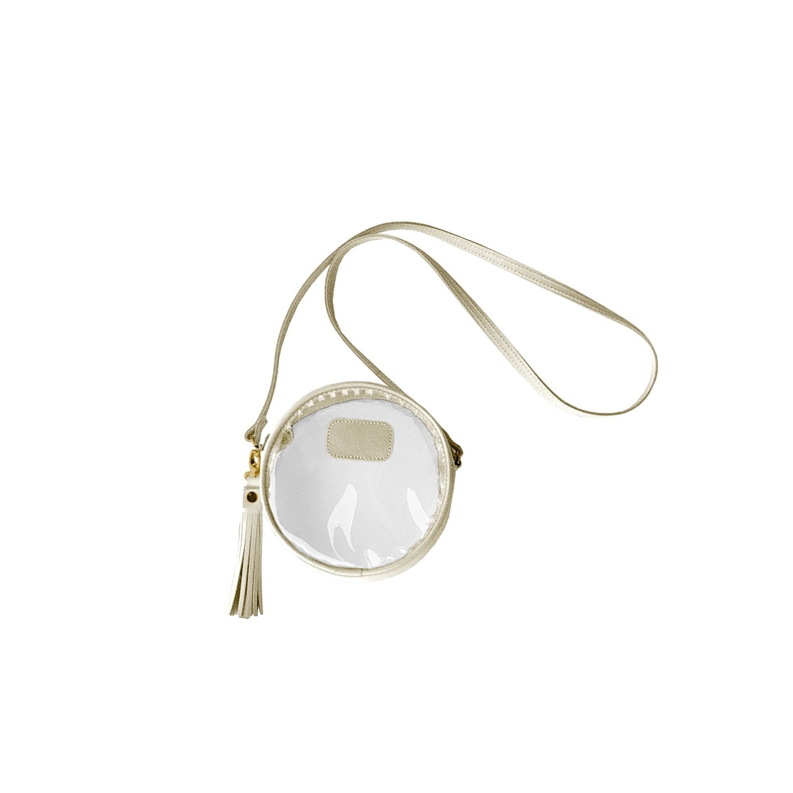 Clear Luna (Order in any color!) Crossbodies Jon Hart Champagne Leather  