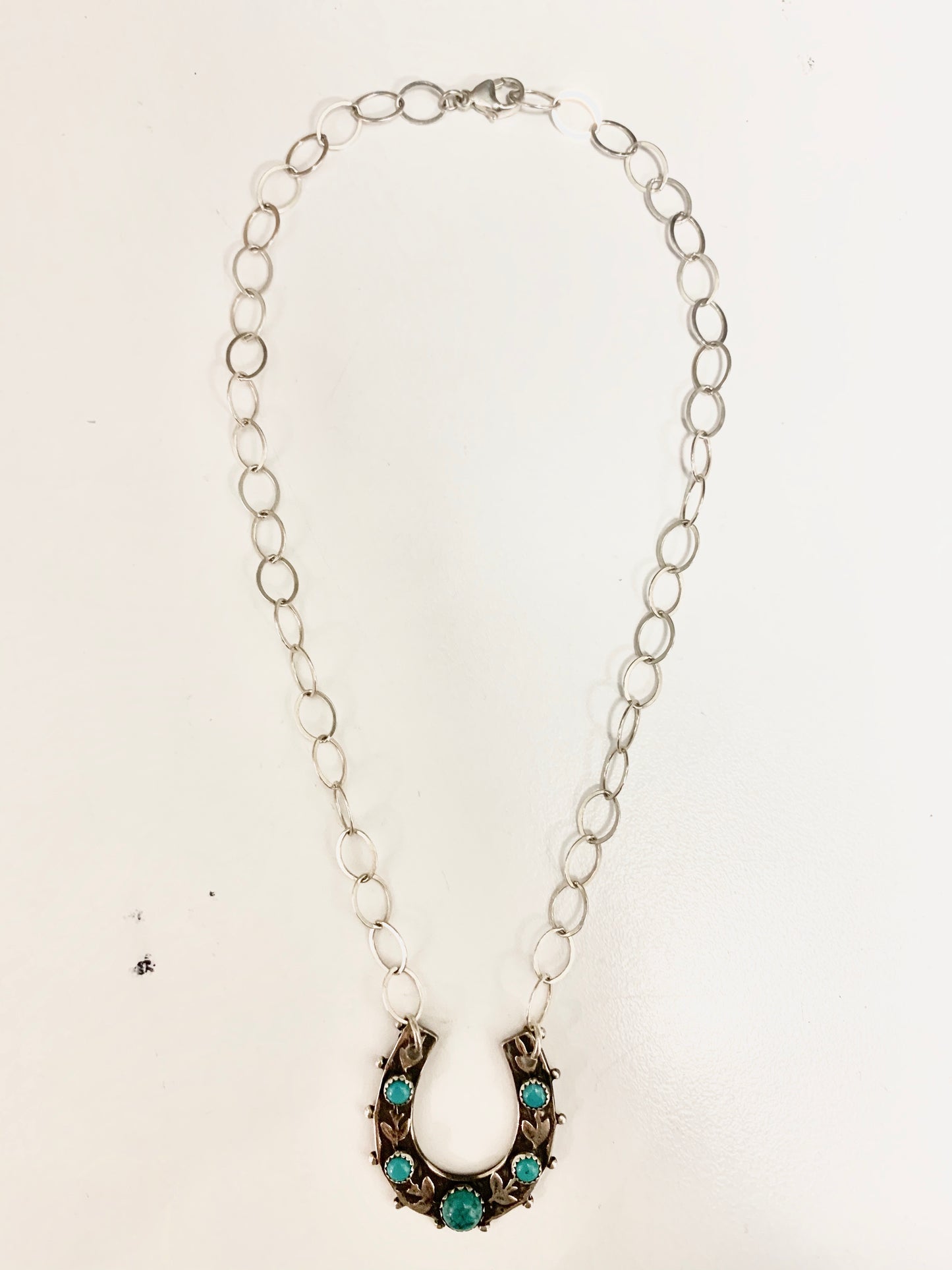 5 Turquoise Horseshoe Necklace Necklaces Richard Schmidt