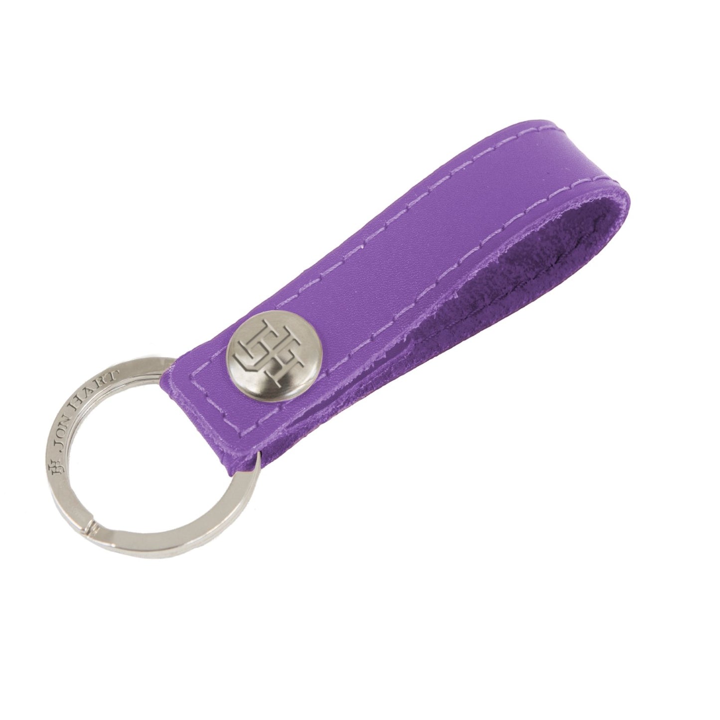 Key Ring (Order in any color!) Key Rings Jon Hart Plum Leather  