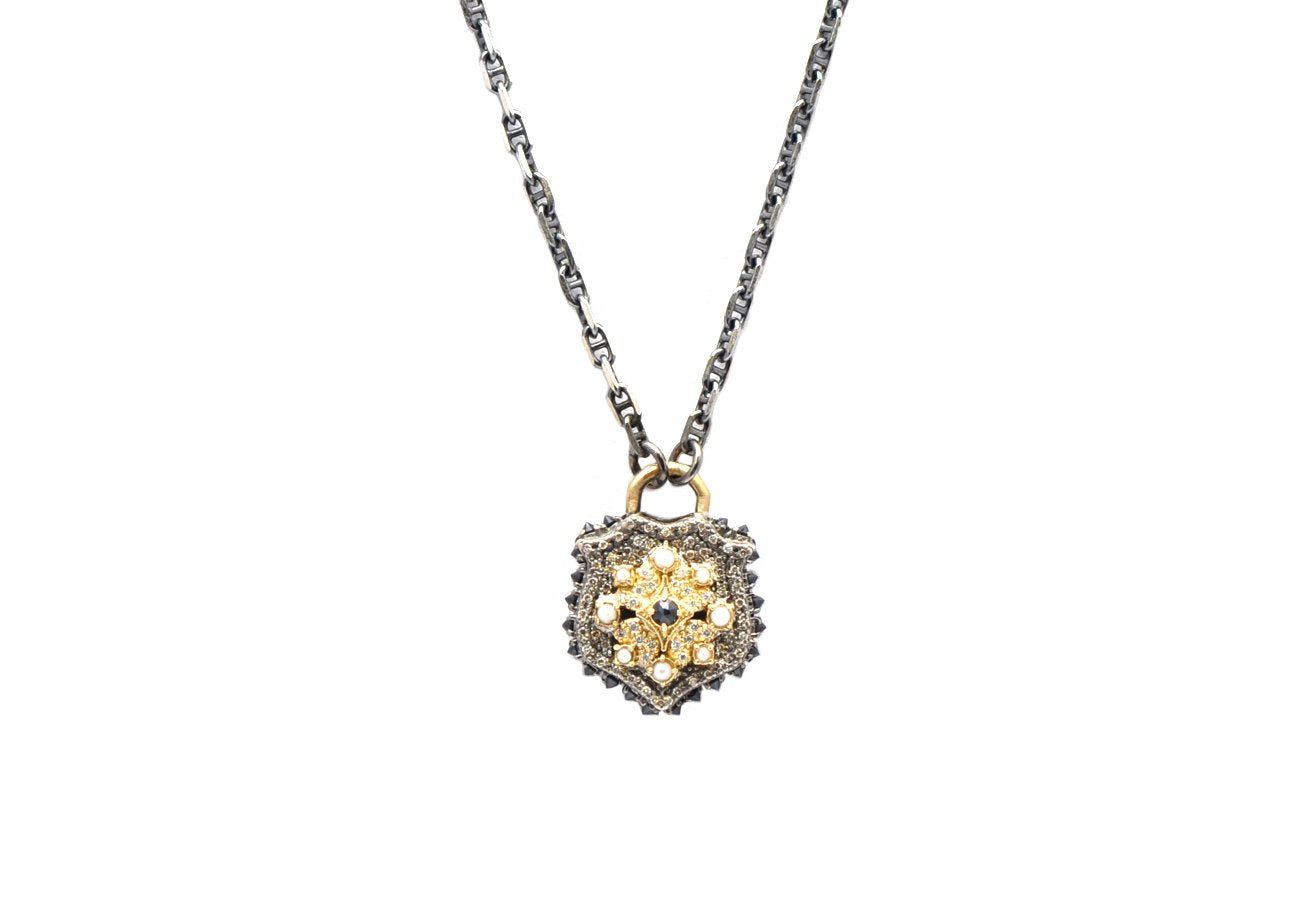 Shield Pendant Necklace Necklaces Armenta
