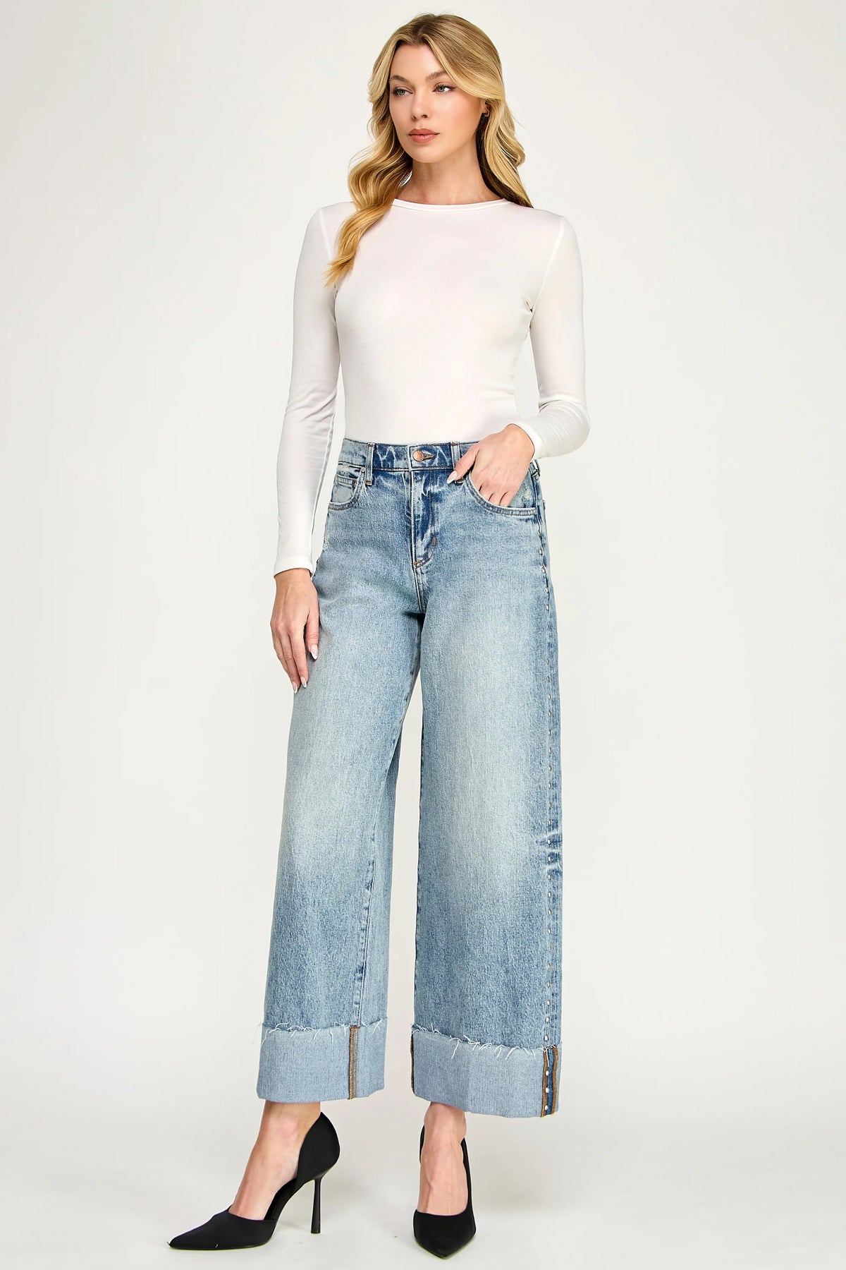 Parker Studded Jeans - Venice PANTS Level 99