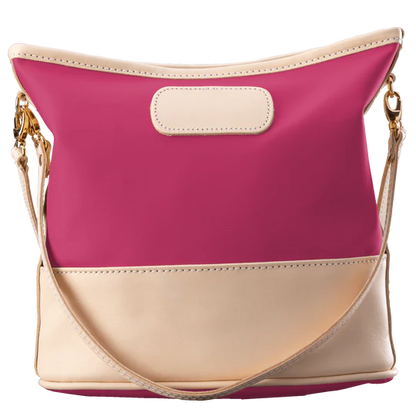 Letita (Order in any color!) Crossbodies Jon Hart Berry Coated Canvas