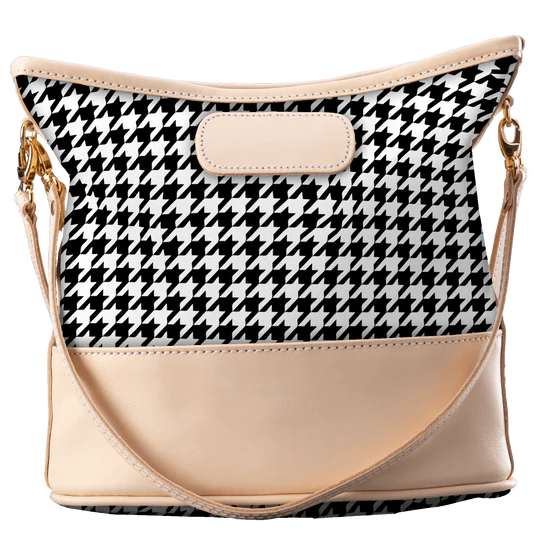 Letita (Order in any color!) Crossbodies Jon Hart Houndstooth Coated Canvas