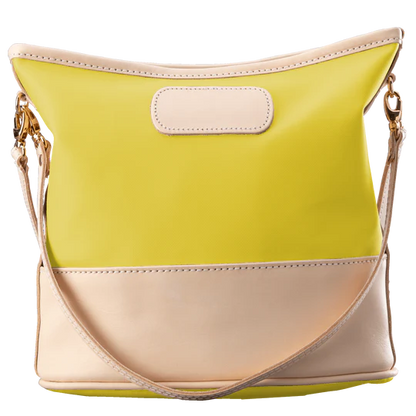 Letita (Order in any color!) Crossbodies Jon Hart Lemon Coated Canvas