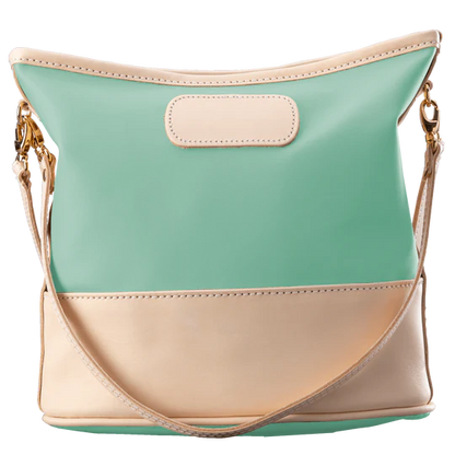Letita (Order in any color!) Crossbodies Jon Hart Mint Coated Canvas