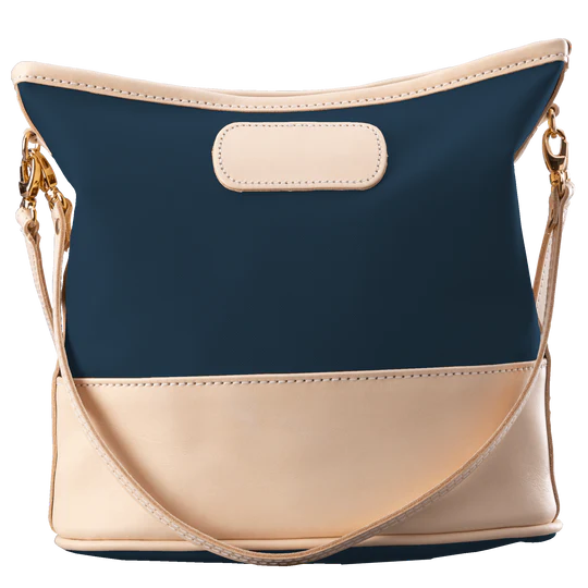 Letita (Order in any color!) Crossbodies Jon Hart Navy Coated Canvas