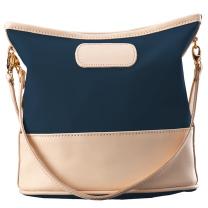 Letita (Order in any color!) Crossbodies Jon Hart Navy Coated Canvas
