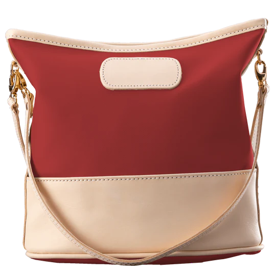 Letita (Order in any color!) Crossbodies Jon Hart Red Coated Canvas