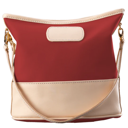 Letita (Order in any color!) Crossbodies Jon Hart Red Coated Canvas