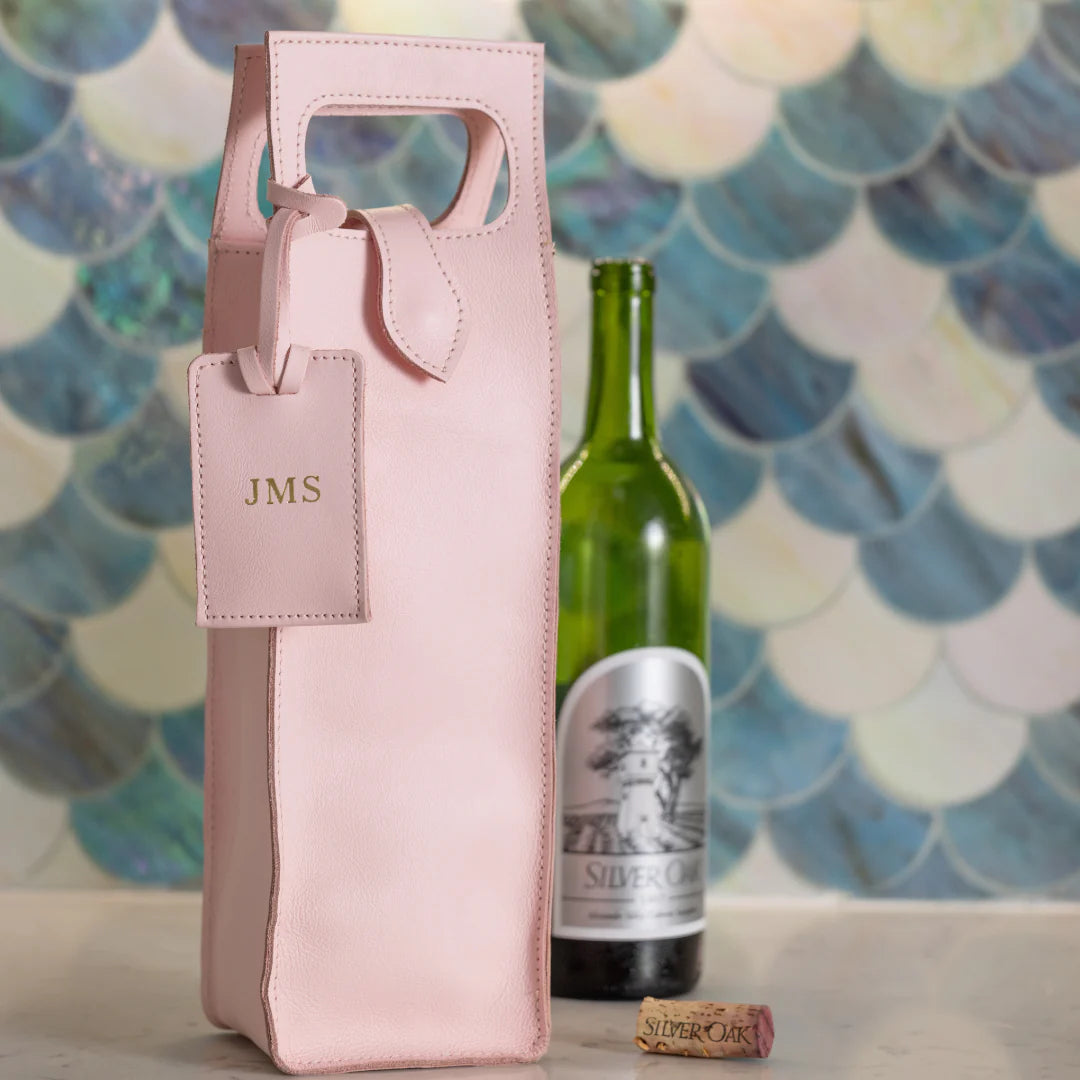 Garrison - Leather Bottle Carrier Bag (Order in any color!) Pouches/Small Bags Jon Hart   