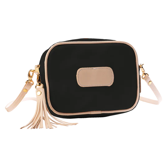 Lola (Order in any color!) Crossbodies Jon Hart Black Coated Canvas